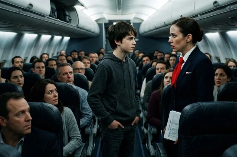 A 12-Year-Old Stood Up on a Plane—The Crew Told Him to Sit Down