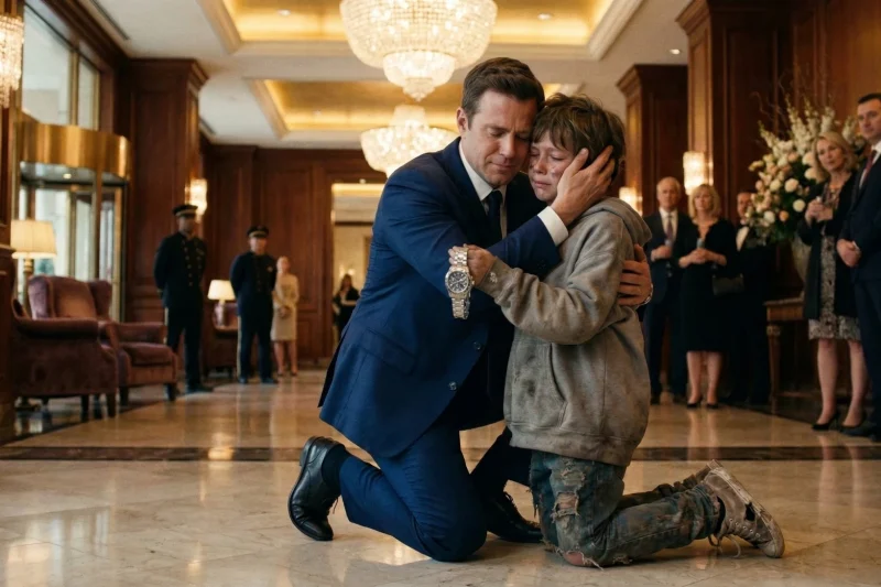 Homeless Kid Points at Businessman’s Watch—The Truth Behind It Will Wreck You